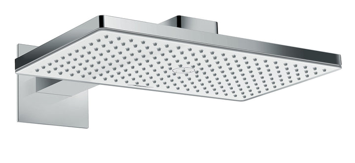 hansgrohe Rainmaker Select 460 Duschkopf/Kopfbrause, Weiss/Chrom Wandanschluss 1 Strahlart Weiss/Chr