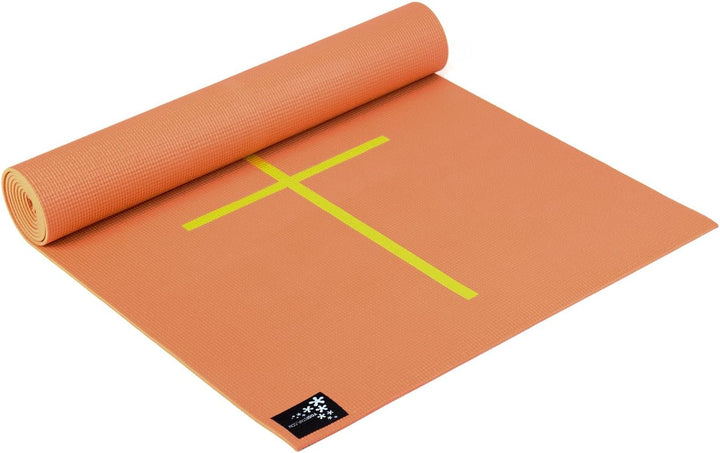 Yogistar Yogamatte Yogimat® Plus - Alignment orange, orange