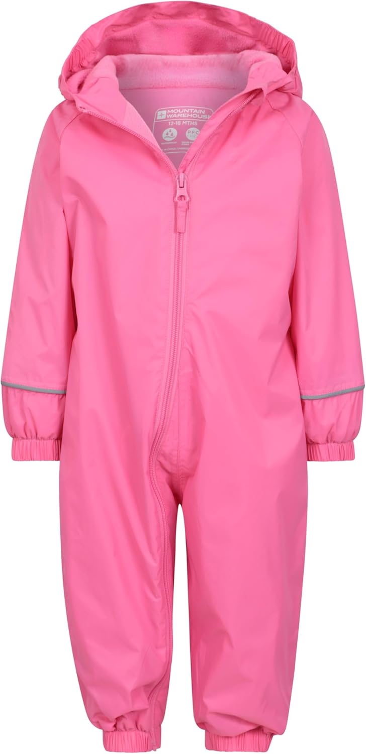 Mountain Warehouse Spright Junior wasserdichter Regenanzug - Extra warm mit verschweissten Nähten un