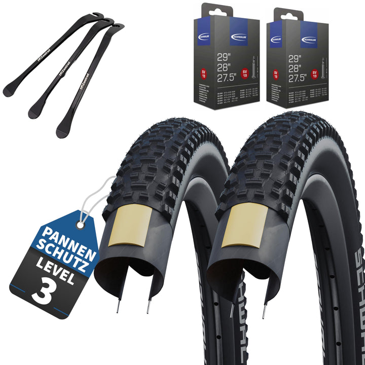 2er Set Schwalbe Fahradreifen Rapid Rob 26/27,5/29 x 2,10/2,25 (57-559,54-584,57-584,54-622,57-622)