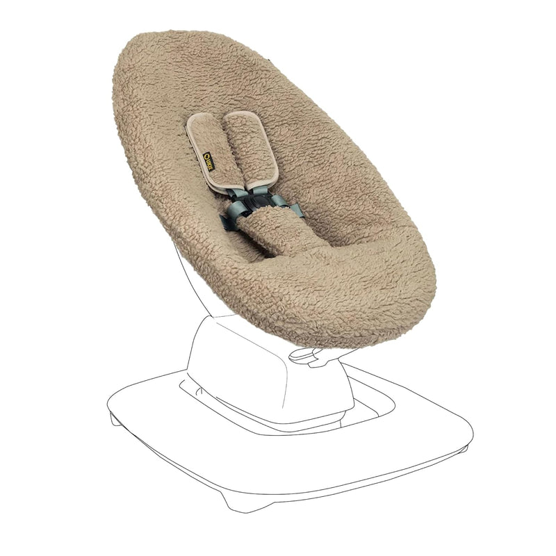 Ukje Liner Schwingbezug kompatibel mit 4moms MamaRoo 5, Multi-Motion Baby Schaukel, Baby Schaukelbez