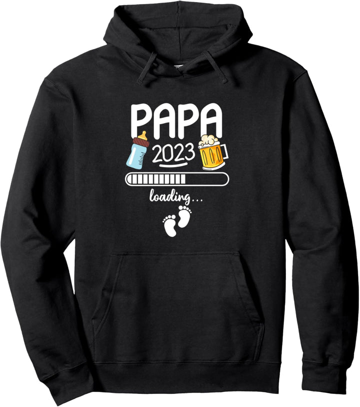 Das Vatergeschenk wird geladen für To Be Dad 2023 Pullover Hoodie