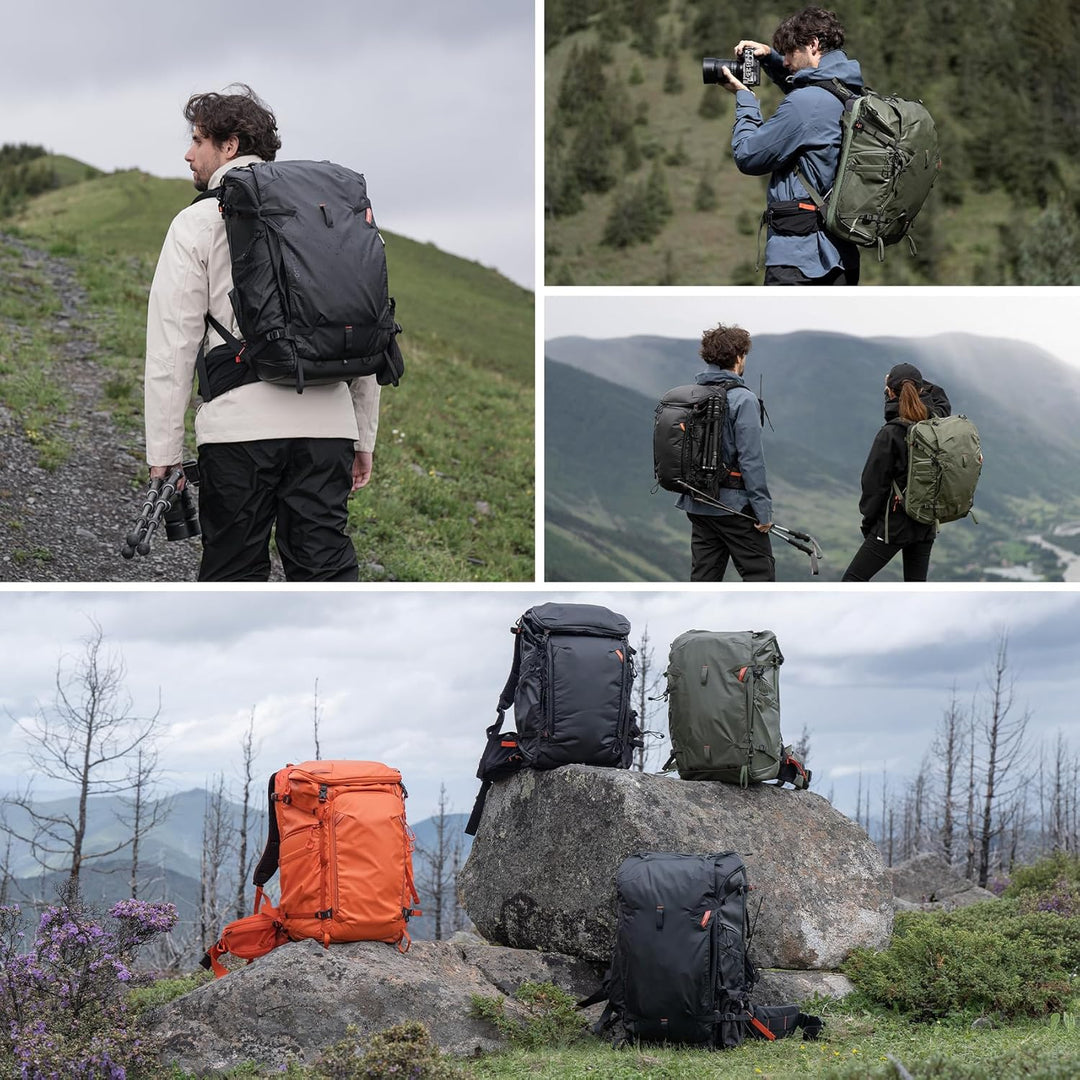 PGYTECH OnePro Focux 35L Rucksack Wasserdicht, Kamerarucksack für DSLR/SLR/Spiegellose Kameras/Objek