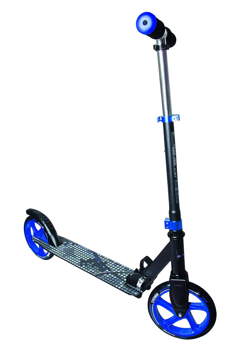 Muuwmi Aluminium Scooter - 200 mm Räder | ABEC 5 Lager | Höhenverstellbarer Lenker | Geeignet für Ki