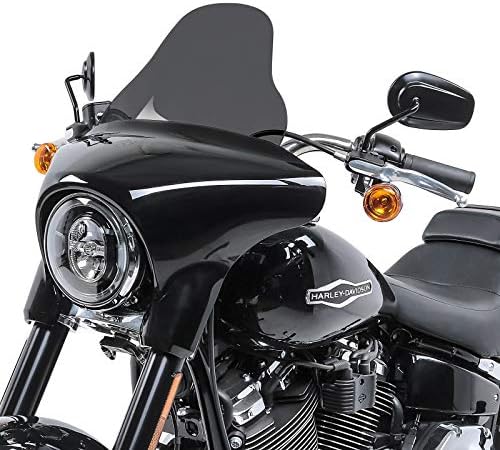 Windschild für Harley Davidson Sport Glide 18-23 Craftride L Windschutzscheibe dunkel getönt