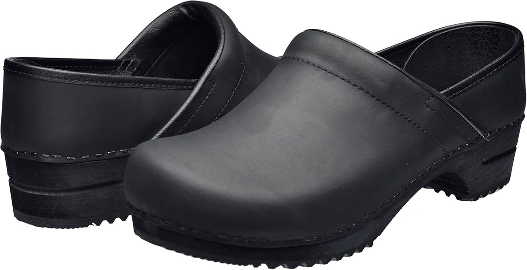 Sanita Damen Jamie Clogs 41 EU Schwarz Black 2, 41 EU Schwarz Black 2