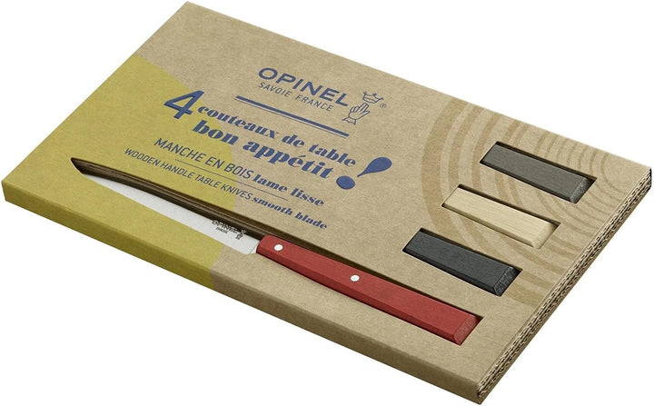 Opinel Tafelmesser Bon Appetit - 4er Set M 4er Set, M 4er Set