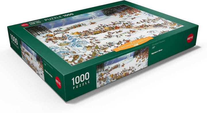 Napoleon's Winter - Jean-Jacques Loup - Cartoon Classics - Premium 1000 Teile Puzzle - MyPuzzle Sond