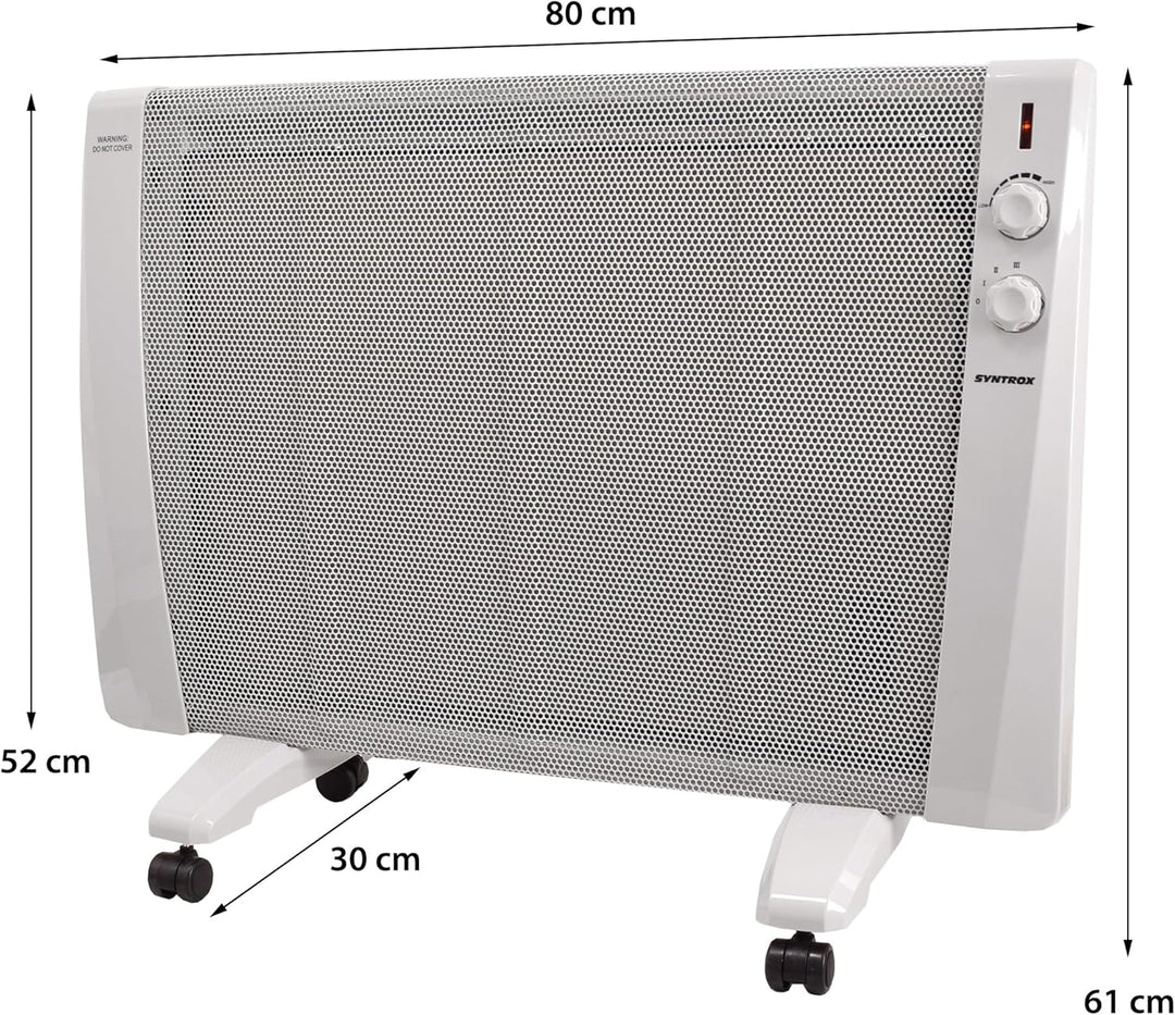 Syntrox Germany 2400W Infrarotheizung Glimpa | Wärmewellenheizung | Infrarotheizer, Effiziente Raumw