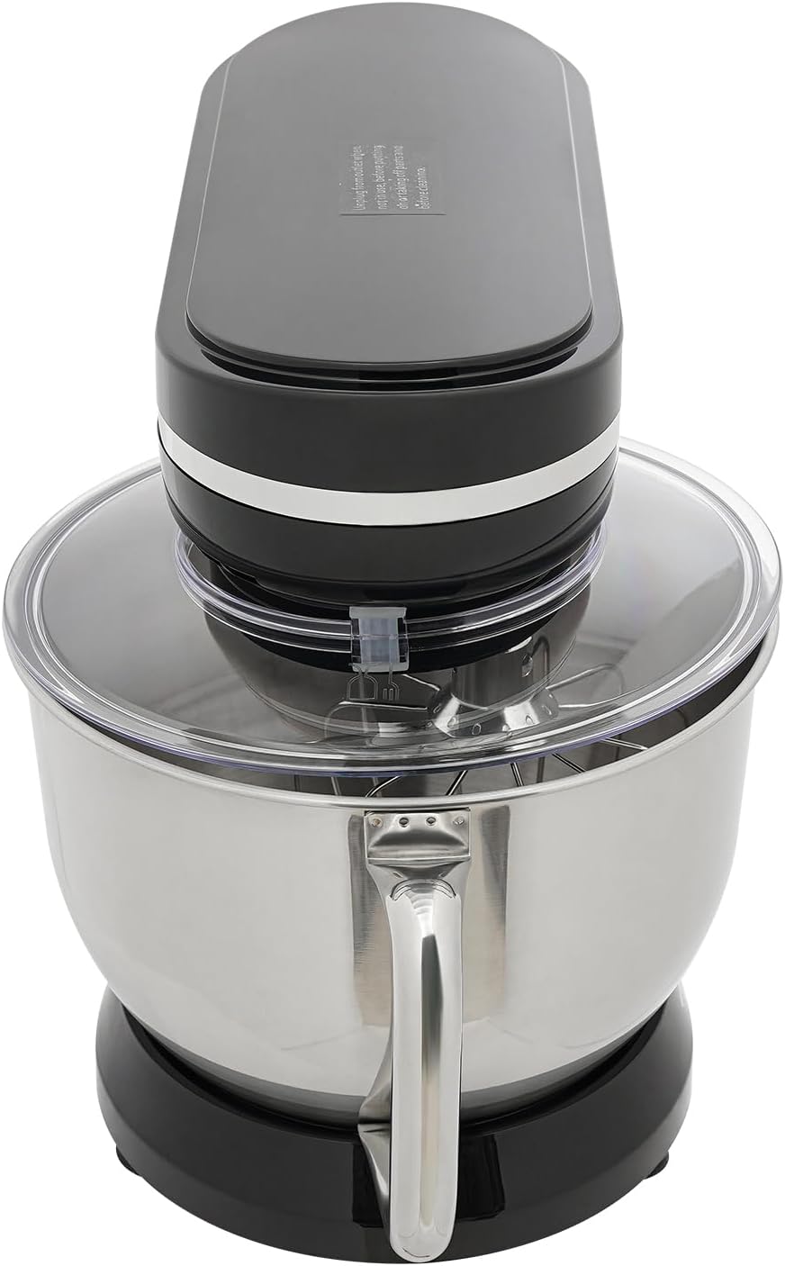 3in1 Küchenmaschine, 1000W 4.5L Mixer Küche 304-Edelstahl, 8+1(Impulsfunktion) Geschwindigkeiten, Te