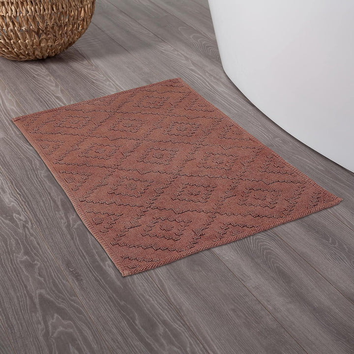 Sealskin Aztec Badematte 90x60 cm Dunkelrosa