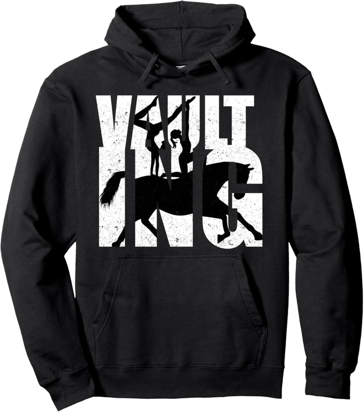 Reiterin Voltigieren Pferdesport Volti Pferd Reiten Geschenk Pullover Hoodie