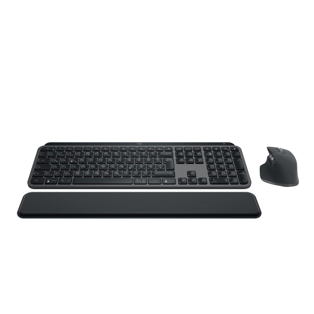 Logitech MX Keys S Combo: Leistungsstarke kabellose Tastatur und Maus mit Handablage,Customizable Il