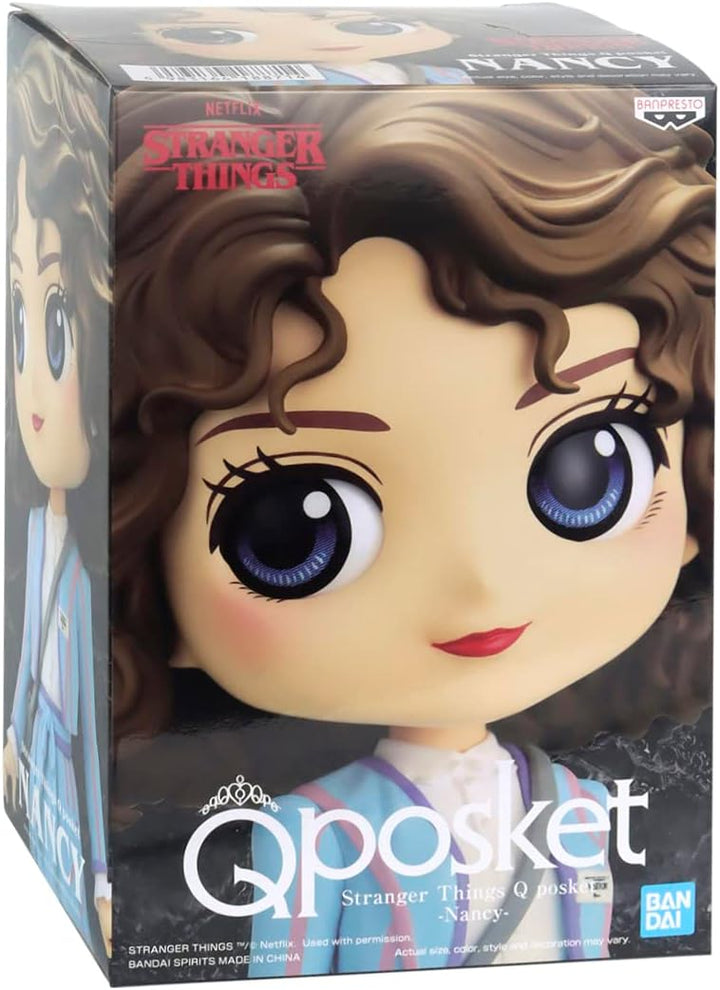 BANPRESTO Stranger Things - Nancy - Q Posket 14cm Figur M, Figur M