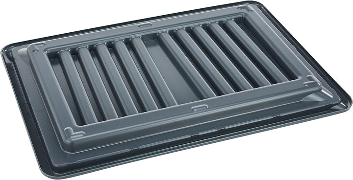 DELFIN Abtropfwanne mit 2 Abtropfmatten - 67x47cm