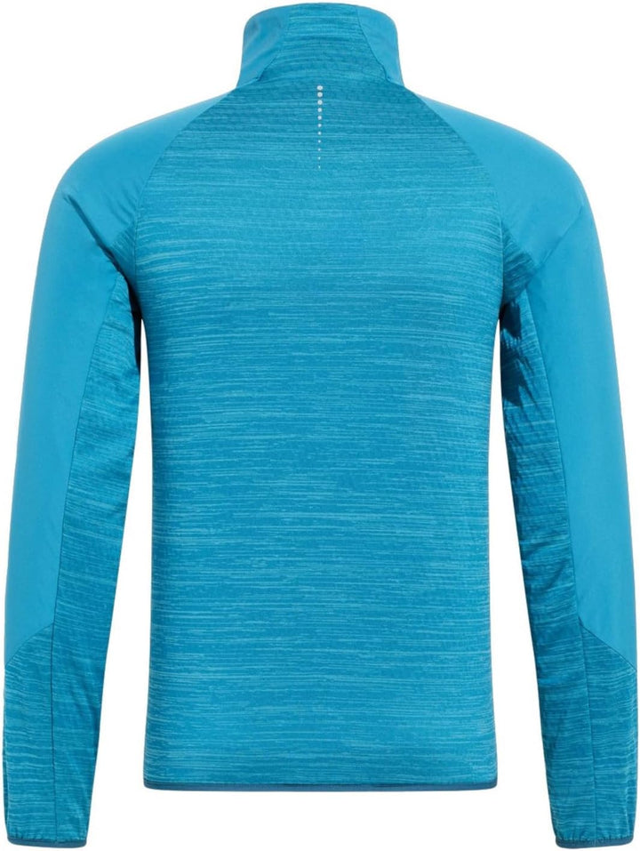 Odlo Herren Run Easy Warm Hybrid Jacke Isolationsjacke Kunstfaserjacke XXL saxony blue, XXL saxony b