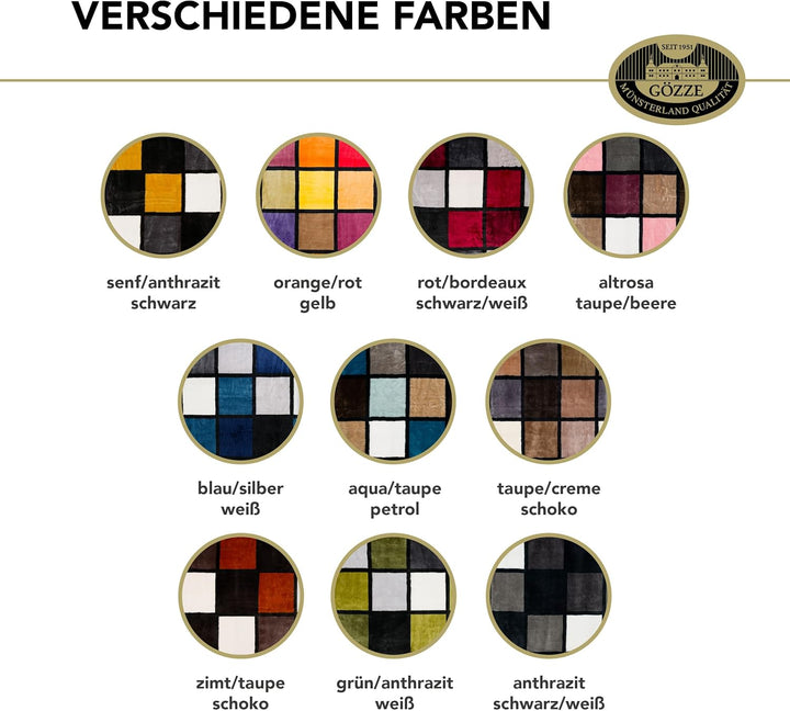 Gözze - Weiche Kuscheldecke, Cashmere Feeling, Hohes Stoffgewicht 500 g/m², Antigua, 150 x 200 cm -