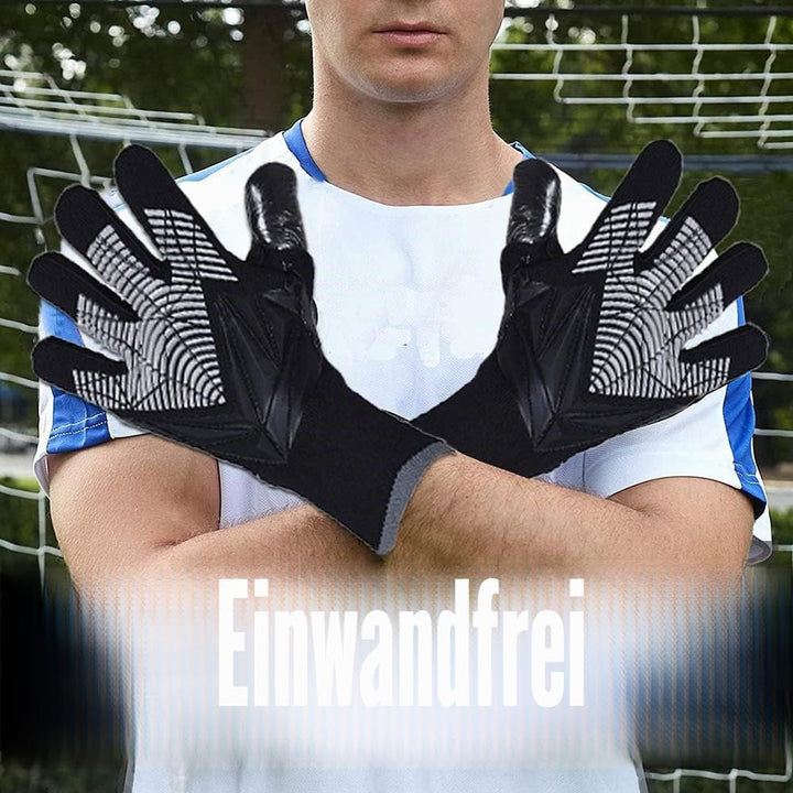 FASECKS Fussball-Torwarthandschuhe für Jugendliche - Kinder rutschfeste und atmungsaktive Handschuhe