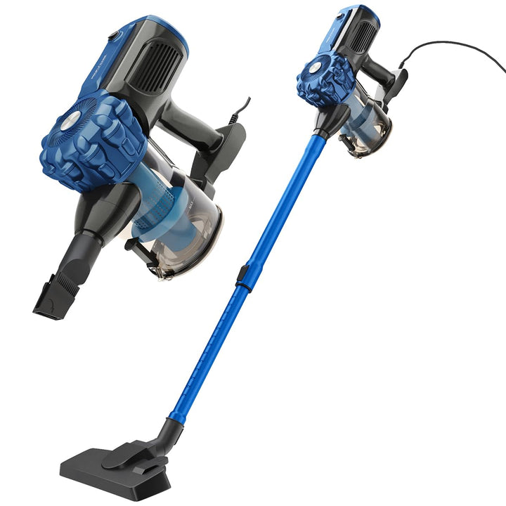 Proficare, 2in1 Staubsauger PC-BS3133-Blue, Handstaubsauger und kabelgebundener Besen, 600 W, HEPA-F