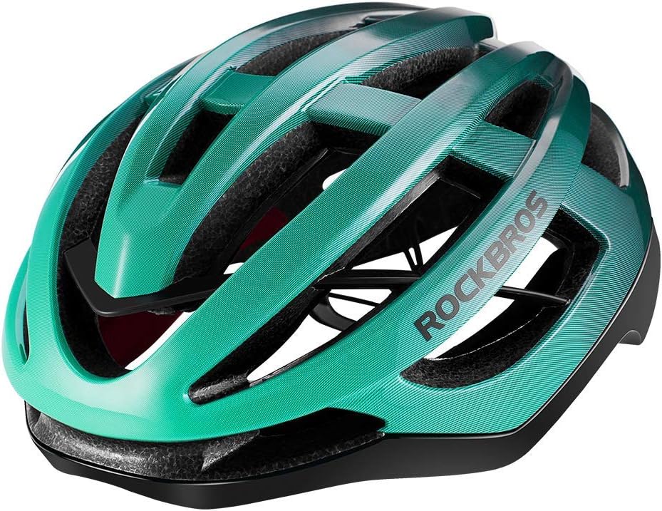 ROCKBROS Rennradhelm Fahrradhelm Integrierter Unisex Erwachsenen für Herren Damen für Mountain Bike
