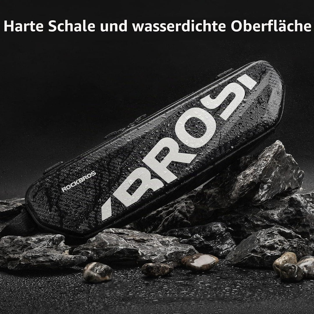 ROCKBROS Fahrrad Rahmentasche Fahrradtasche für Super 73 wasserdichte Oberrohrtasche Dreiecktasche 4