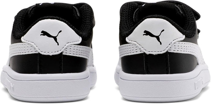 PUMA Unisex Baby Smash V2 L V Inf Sneaker 20 EU Puma Black Puma White, 20 EU Puma Black Puma White