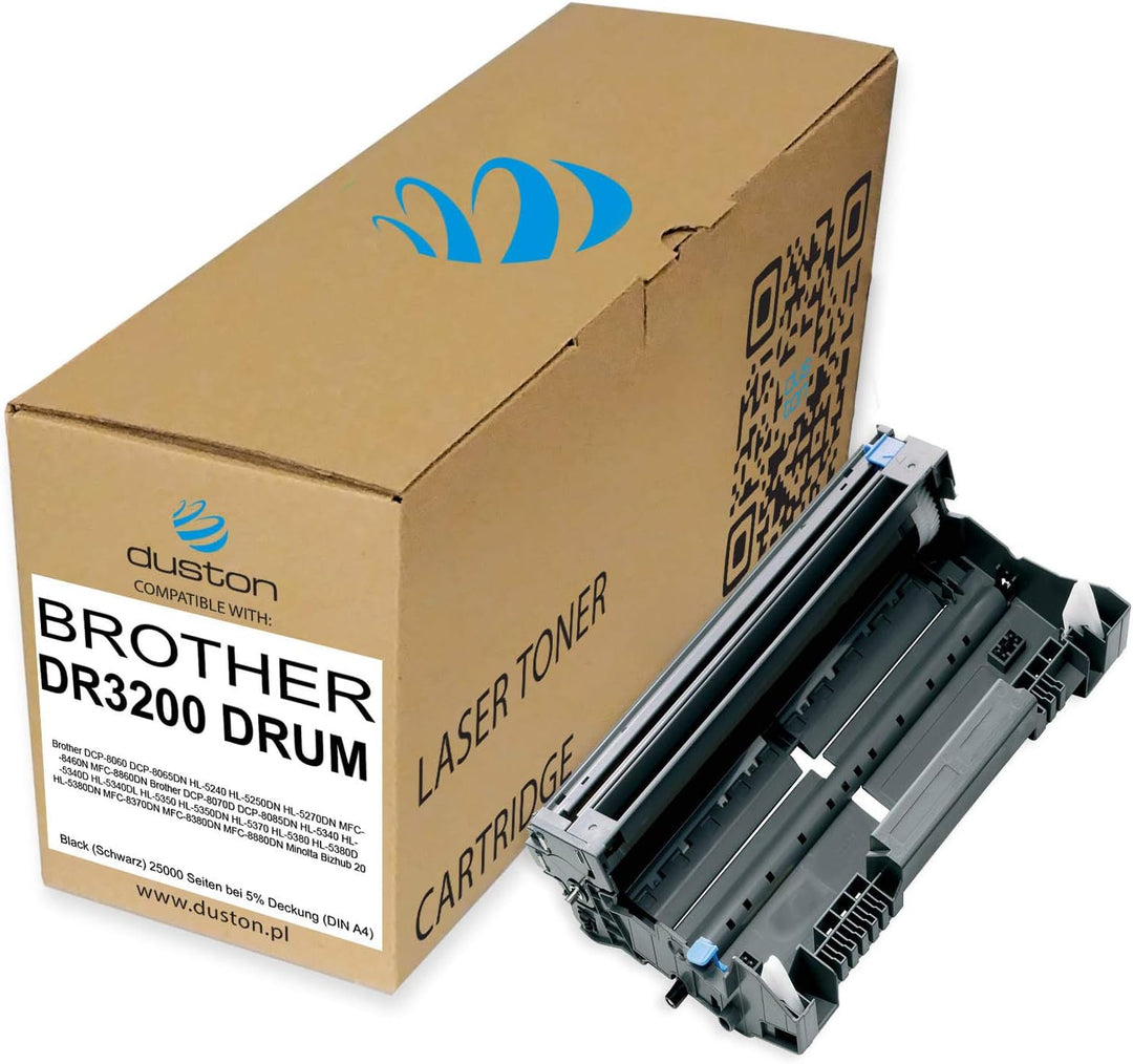duston 2X DR3200, DR-3200 Trommel kompatibel zu Brother DCP 8060 8065 8085 8070 HL-5240 5250 5270 53