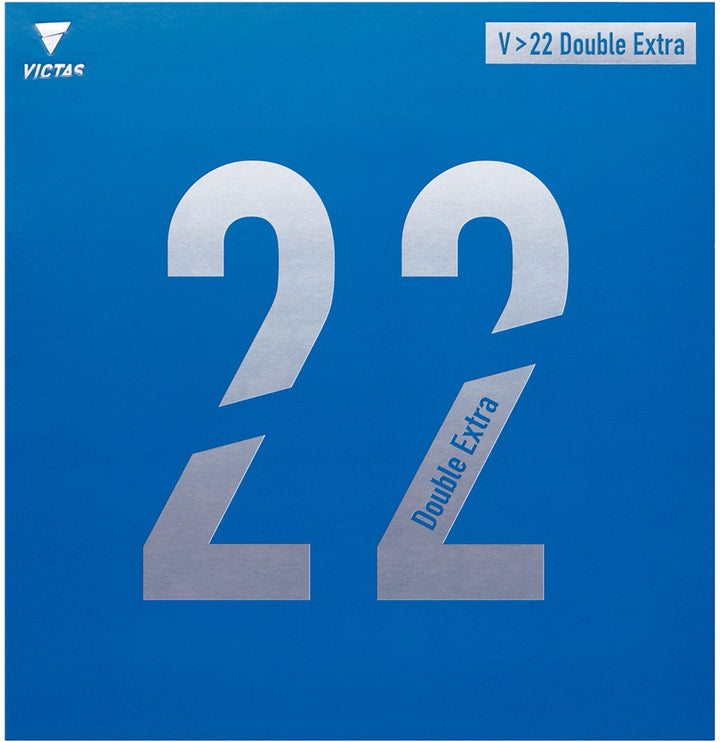 VICTAS Belag V > 22 Double Extra Schwarz 2,3 mm, Schwarz 2,3 mm