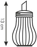 Tescoma Salz-Pfeffer-Zahnstocher Set, Menage Set Profi & Zuckerstreuer aus Glas Edelstahl, ideal für