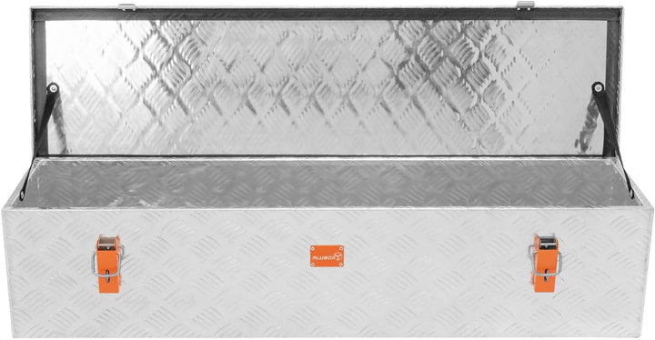 alubox Werkzeugkiste Riffelblech ABX-RL86 Aluminium 1,5mm Werkzeugkiste leicht und robust 86 Liter -