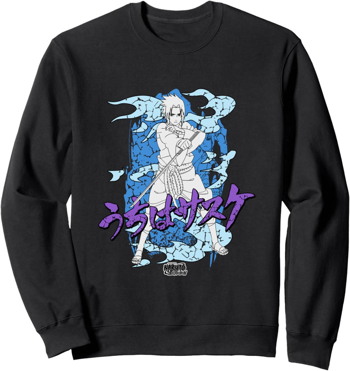 Naruto Shippuden Sasuke Kanji Symbol Sweatshirt