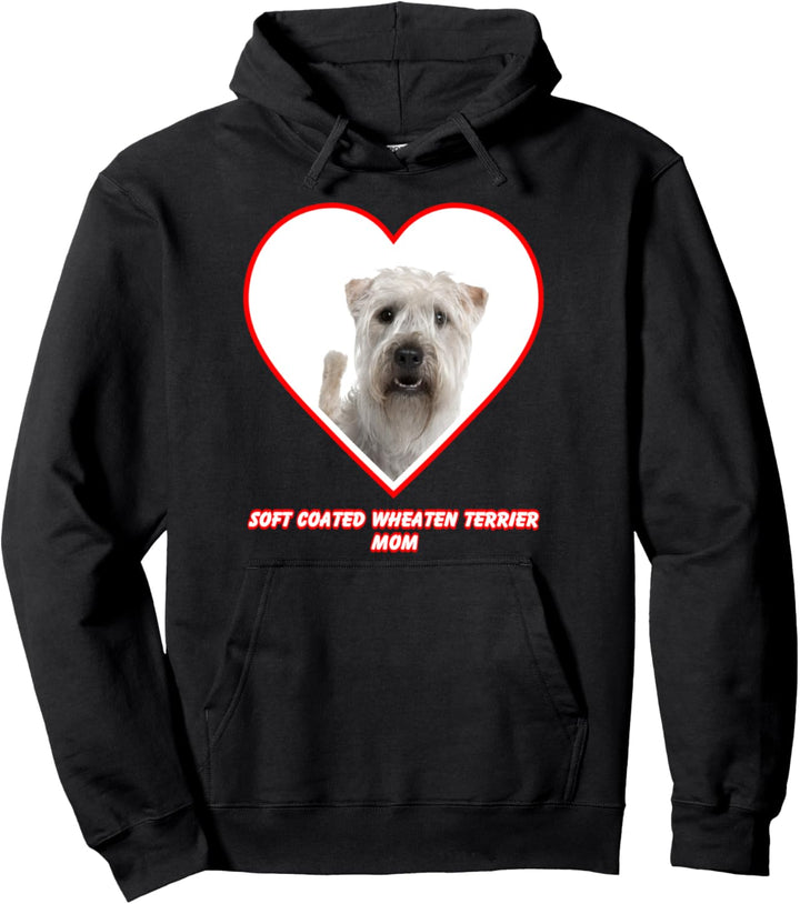 Soft Coated Wheaten Terrier Dog Mom Pullover Hoodie