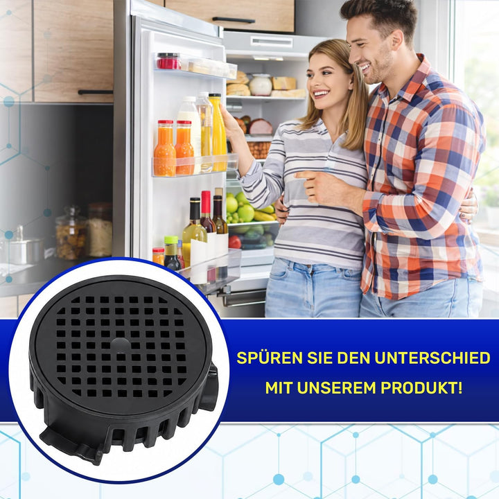 2 Stück Aktivkohlefilter Kühlschrank Ø 45 mm für Miele 10806820 für Liebherr WF091 9096342 909634200