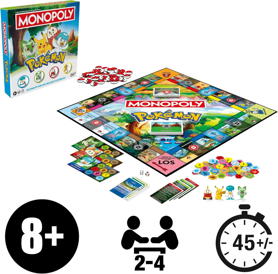 Monopoly Pokémon Edition Brettspiel - Deutsch Fassung