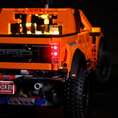 BRIKSMAX Led Beleuchtungsset für Lego Technic Ford F-150 Raptor - Compatible with Lego 42126 Baustei