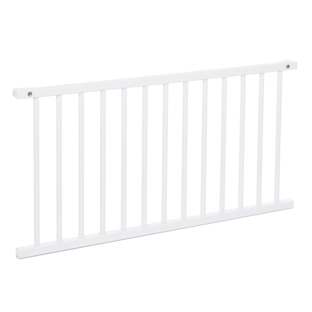 babybay Verschlussgitter für Kinderbettnutzung passend für Modell Boxspring XXL, weiss lackiert Weis