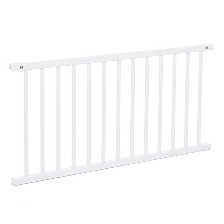 babybay Verschlussgitter für Kinderbettnutzung passend für Modell Boxspring XXL, weiss lackiert Weis