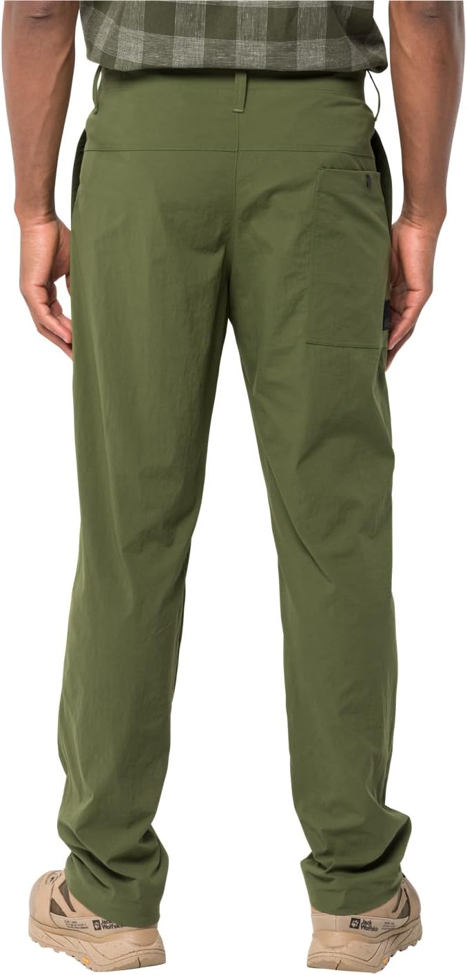 Jack Wolfskin Men's Desert Pants M Outdoor Trousers 50 Greenwood, 50 Greenwood