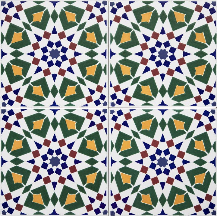 Cerames Orientalische Marokkanische Keramikfliesen Tanger - dekorative Mosaikfliesen für das Badezim