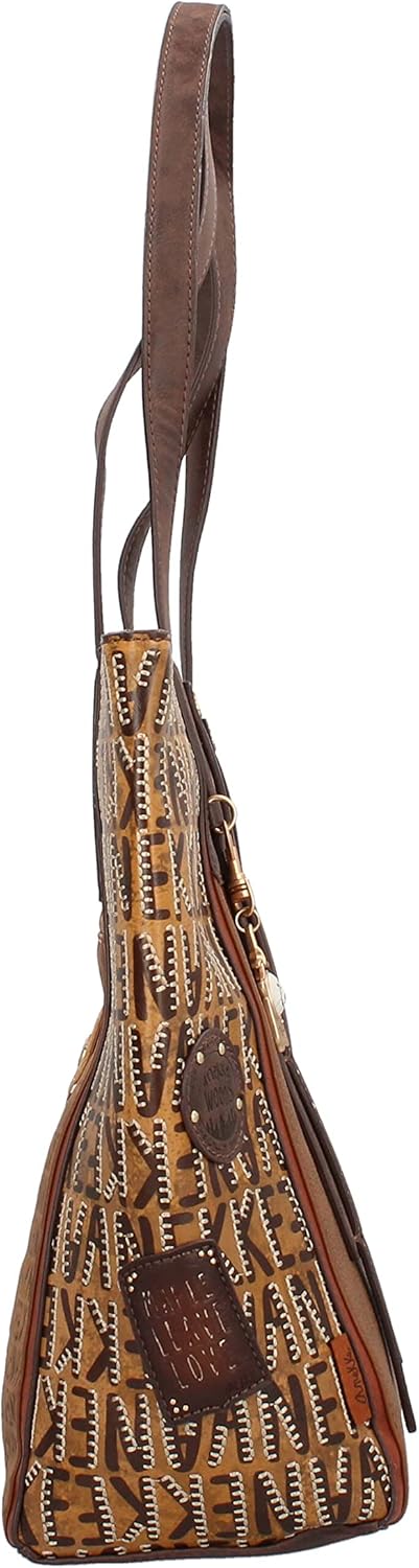Anekke | Damen Shopper Tasche mit Reissverschluss | Accessoires und Accessoires | Damenhandtasche, b