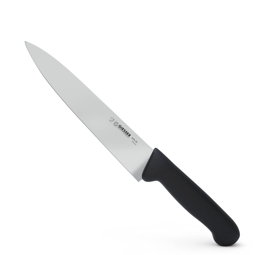 Giesser seit 1776 - Made in Germany - Tranchiermesser schwarz, Basic Black, Klinge 20 cm, rutschfest