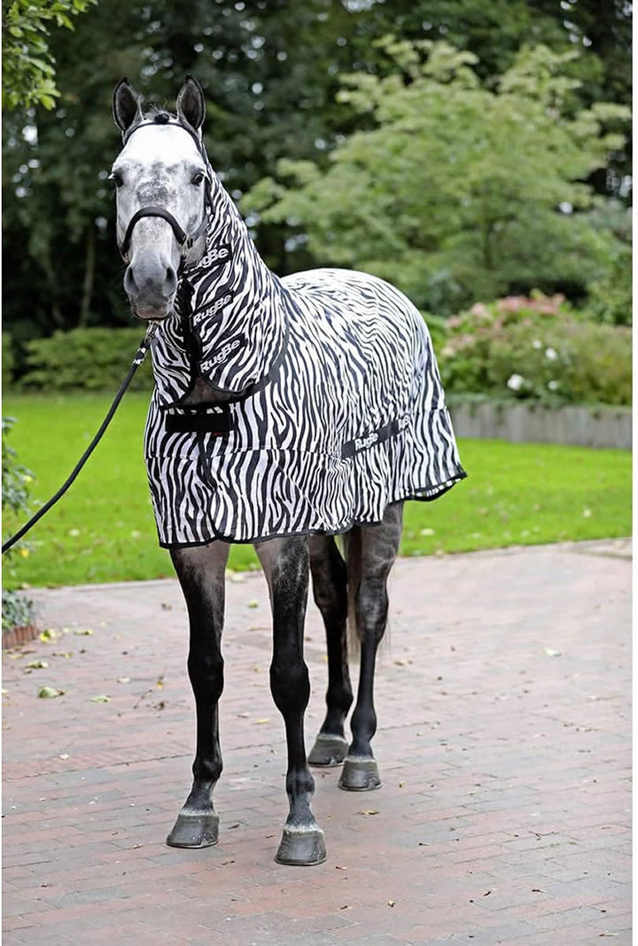 Kerbl 326123 Fliegendecke Zebra inklusiv Halsteil