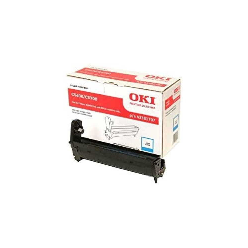 OKI Trommel für C5600/C5700 Drucker Kapazität 20,000 Seiten, cyan, Cyan