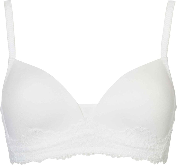 Nina von C. Romance Bügelloser Soft-BH Damen 75A Weiss, 75A Weiß