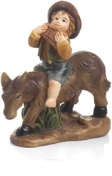Articoli religiosi by Paben Set 18 Personaggi Presepe, 7 cm. in resina