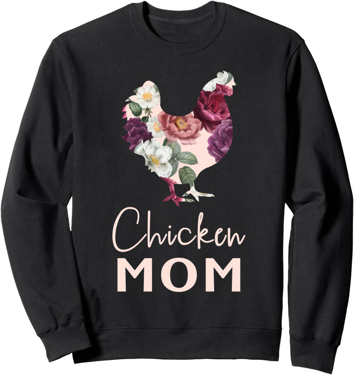Chicken Mom Henne Bäuerin niedliches Huhn Sweatshirt