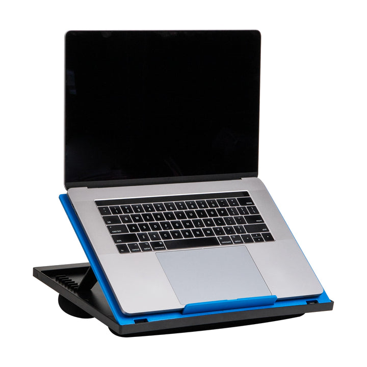 Mind Reader Laptop-Ständer, Betttablett, zusammenklappbar, Kissen, tragbar, Wohnheim, Kunststoff, 37