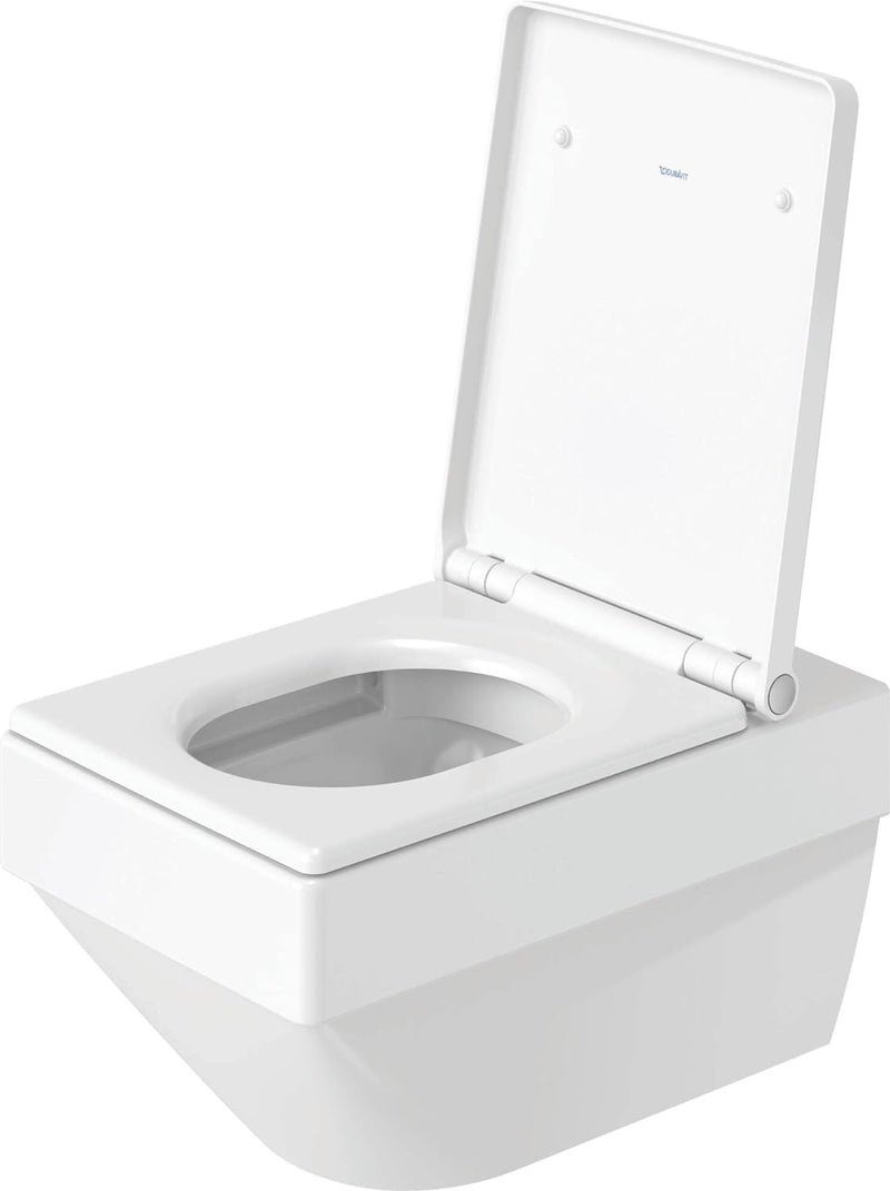 Duravit WC-Sitz Vero Air, Toilettendeckel mit Absenkautomatik, Klodeckel aus Urea-Duroplast, mit Ede