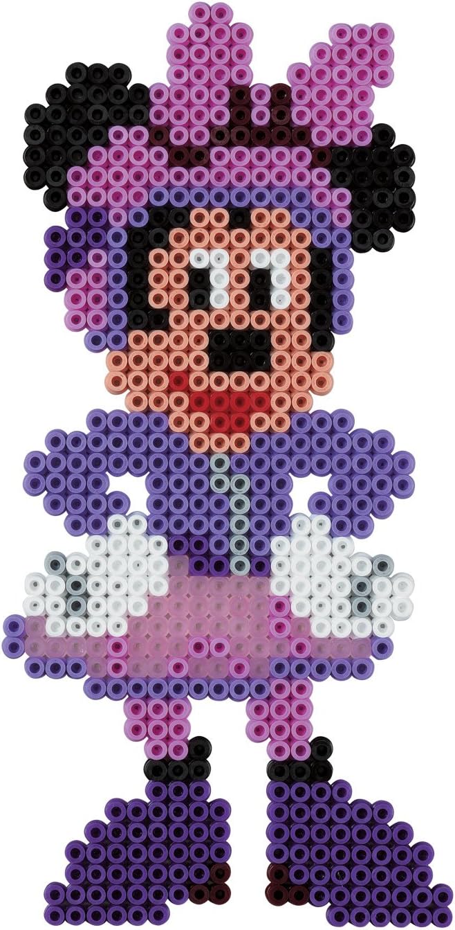 Hama 7949 - Geschenkpackung Micky und die flinken Flitzer, ca. 4000 Bügelperlen und 2 Stiftplatten