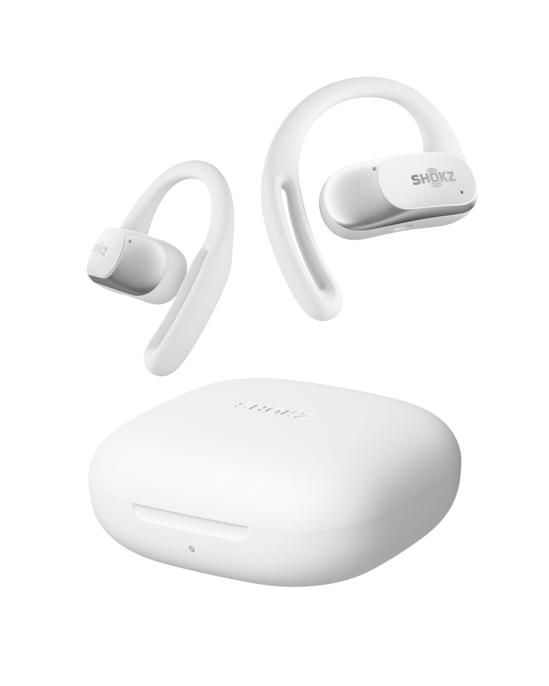 SHOKZ OpenFit Air Open-Ear-Kopfhörer, True Wireless Bluetooth-Ohrhörer mit Mikrofon, Ohrhörer mit Ai